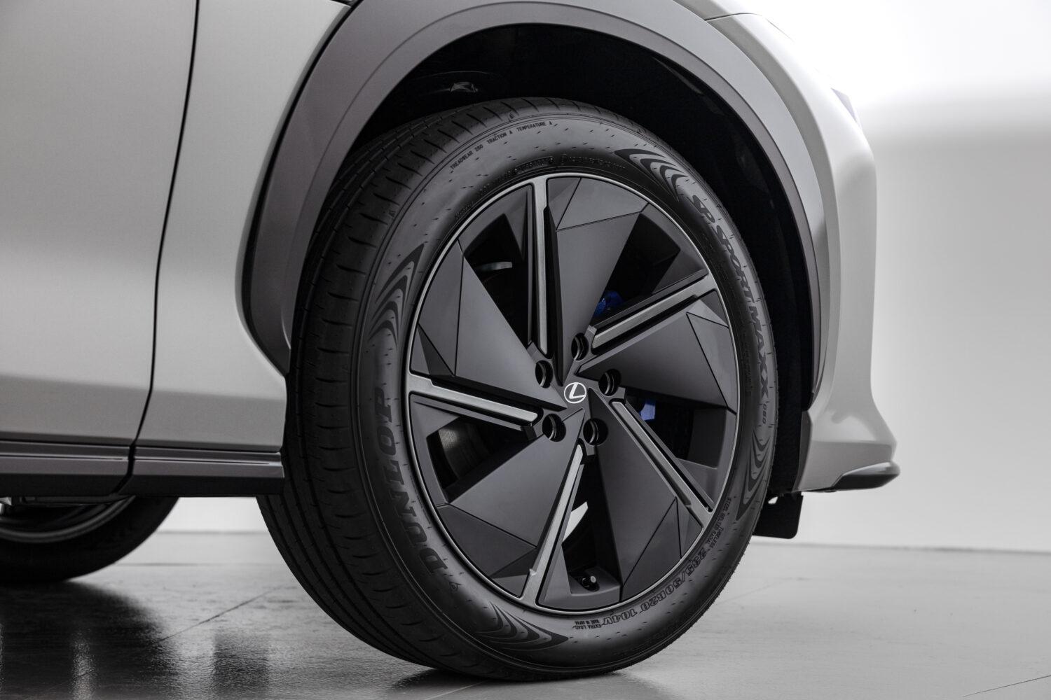 Wheels on the new 2026 Lexus RZ 