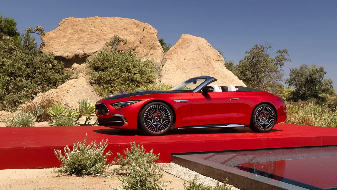 Davido’s 2026 Mercedes-Maybach SL 680 Monogram Series convertible in Nigeria