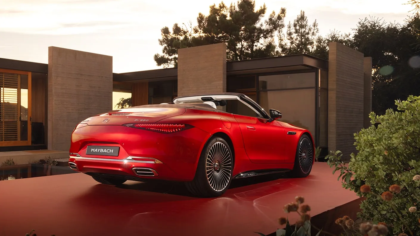 Davido's 2026 Mercedes-Maybach SL 680 convertible