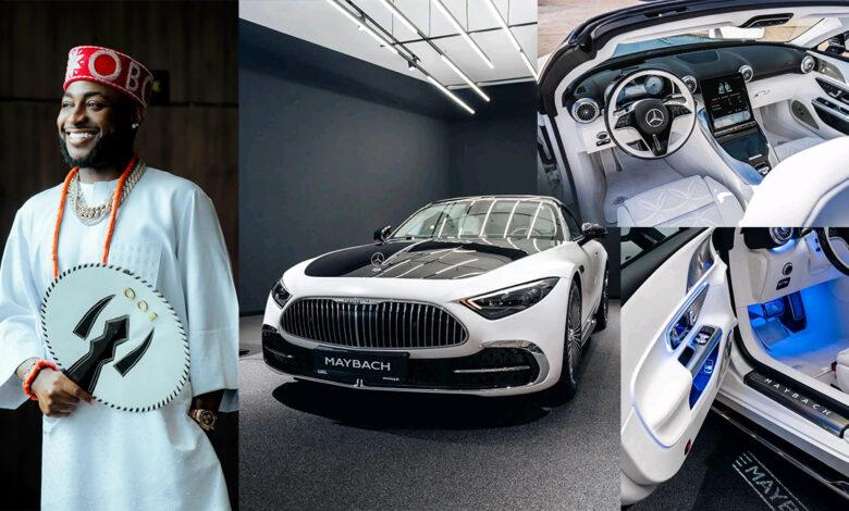 Specifications and price of Davido’s 2026 Mercedes-Maybach SL 680 convertible Monogram Series in Nigeria