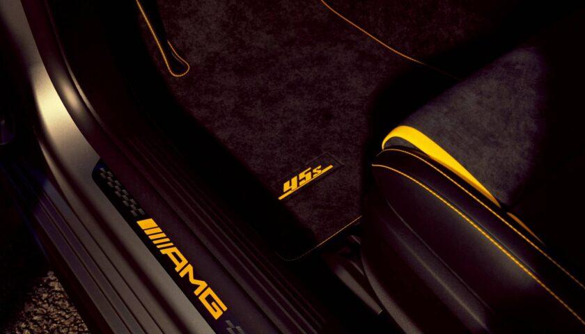 Interior design of the 2026 Mercedes-AMG CLA 45 S "Final Edition"