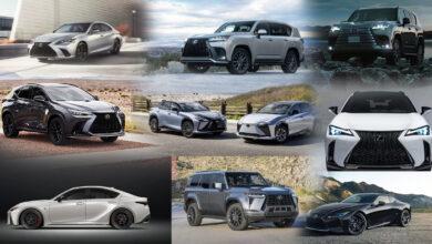 Price of 2025 Lexus cars in Nigeria