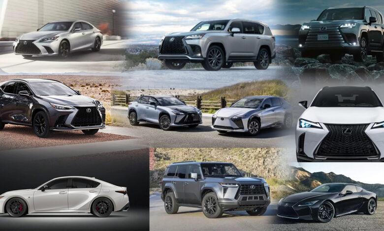 Price of 2025 Lexus cars in Nigeria