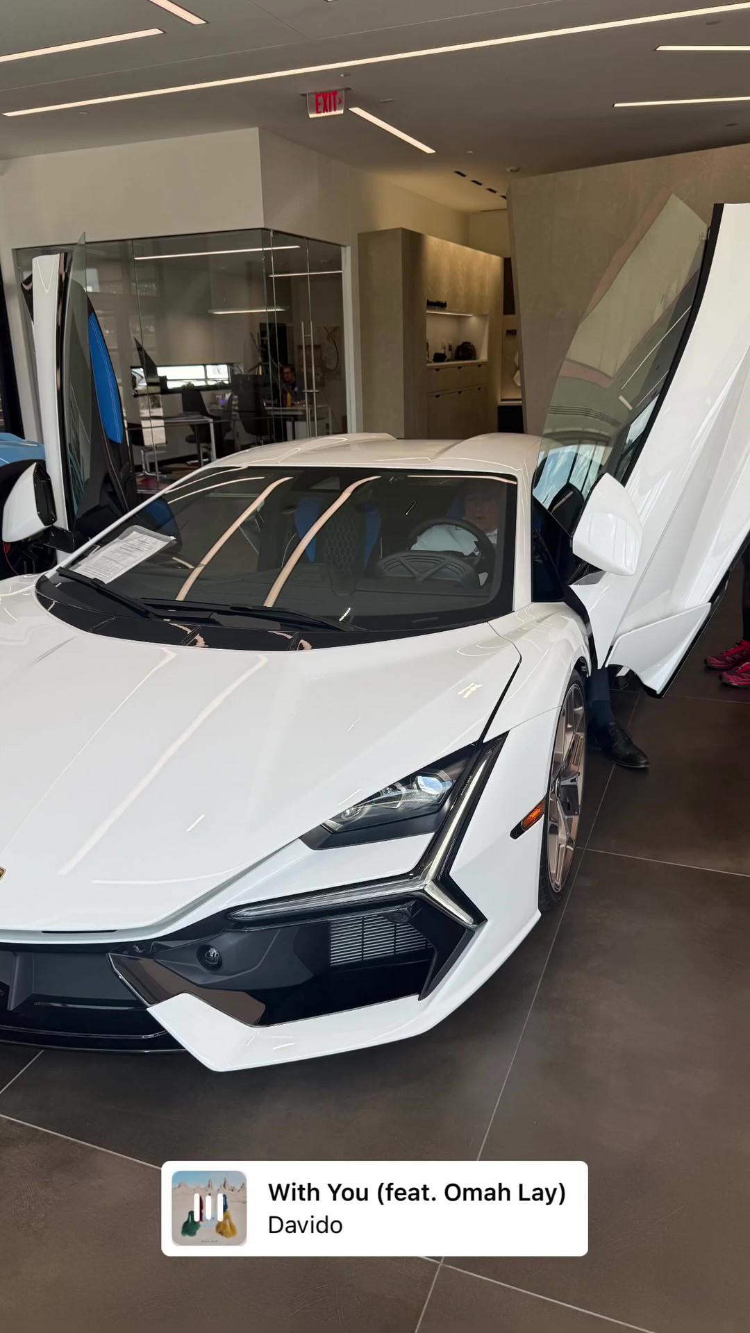 Price of Davido’s 2025 Lamborghini Revuelto Hybrid in Nigeria