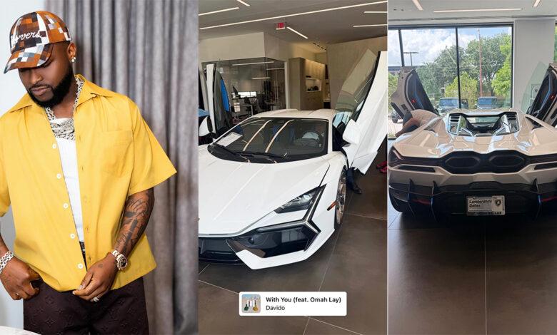 Specifications and price of Davido’s latest 2025 Lamborghini Revuelto hybrid in Nigeria