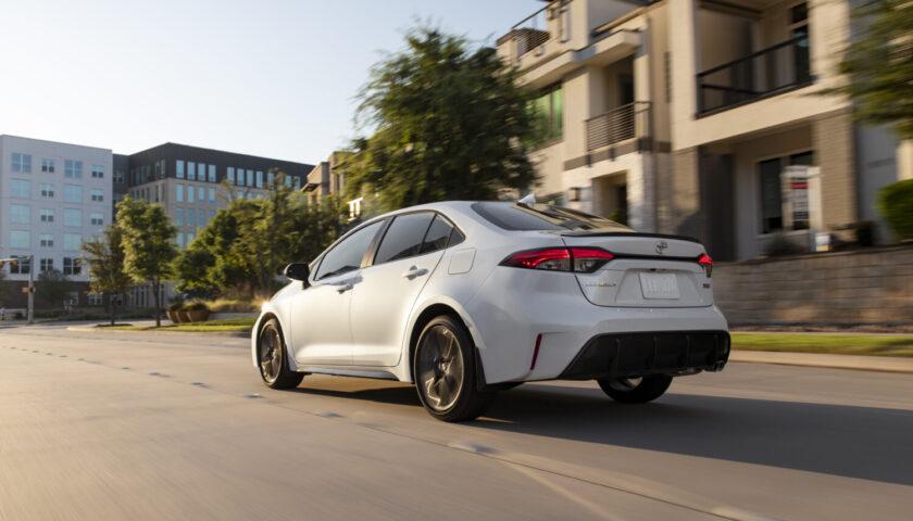 Exterior design of the 2026 Toyota Corolla