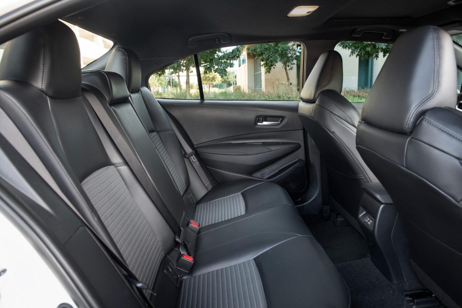 Interior design of the 2026 Corolla