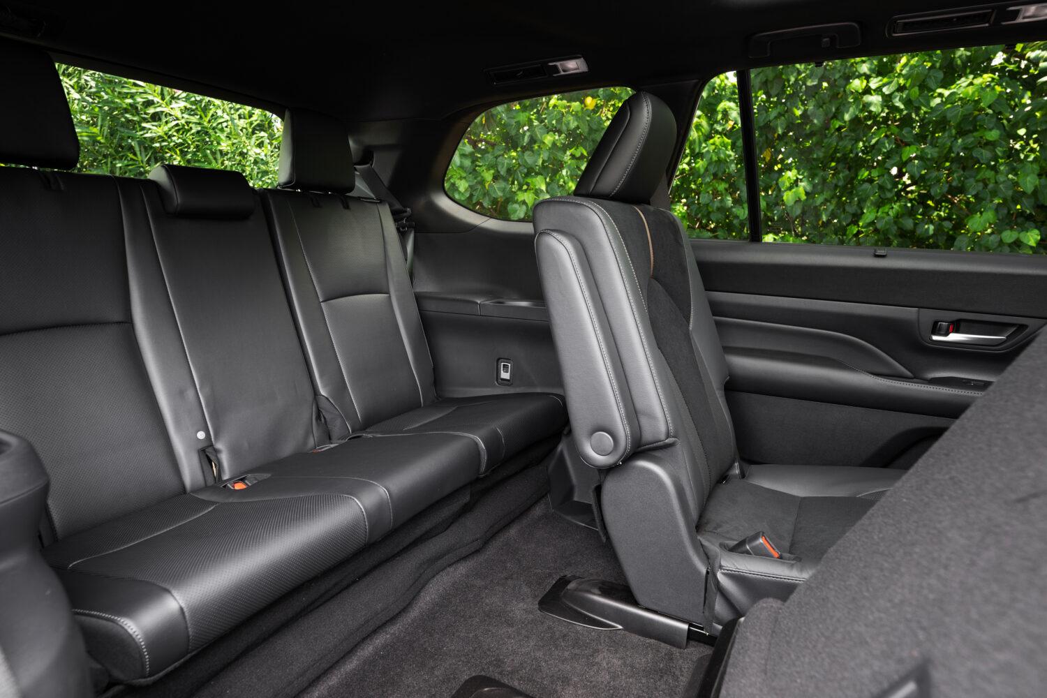 Seating configuration on the 2026 Grand Highlander