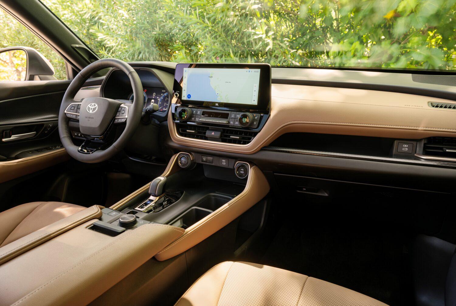 Interior design of the new 2026 Toyota Grand Highlander