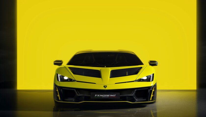 Front view of the 2026 Lamborghini Fenomeno