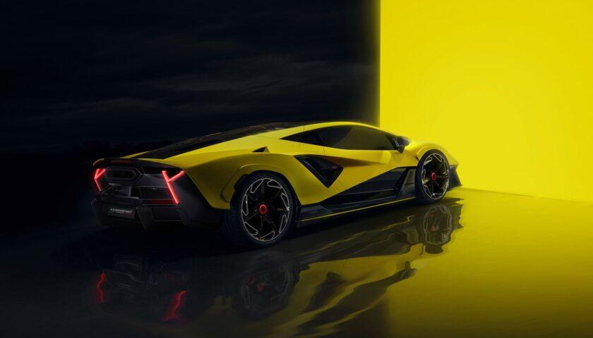 Aerodynamic on the Lamborghini Fenomeno