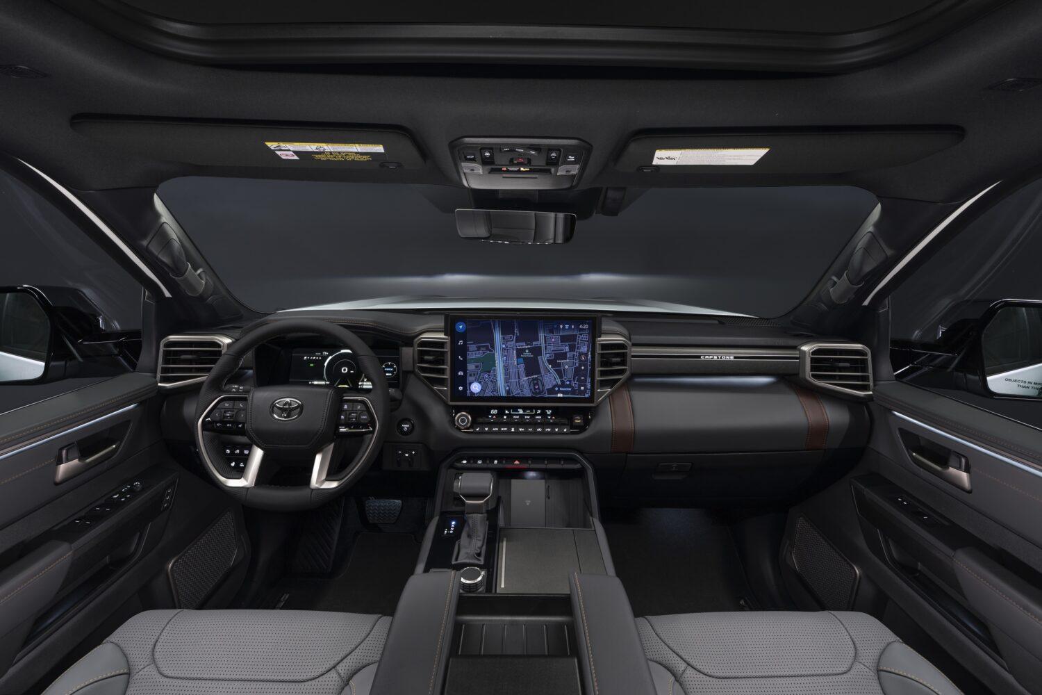 Toyota Audio Multimedia system on the 2026 Sequoia