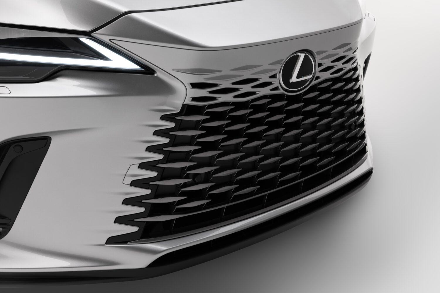 Front design of the 2026 Lexus RX