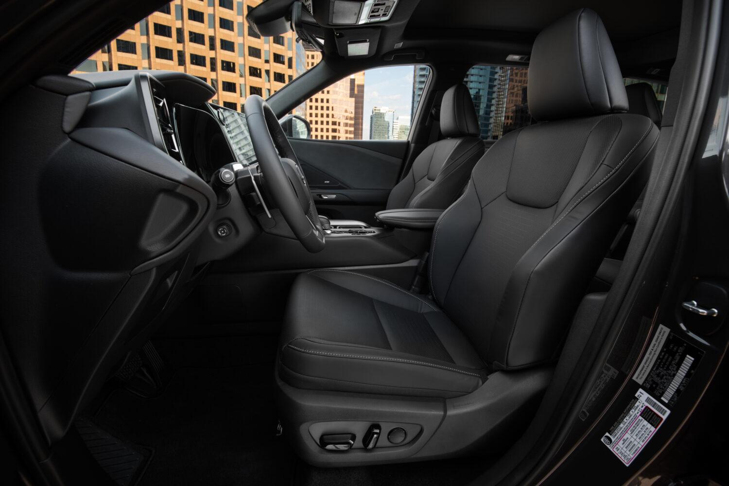 The interior of the 2026 Lexus TX