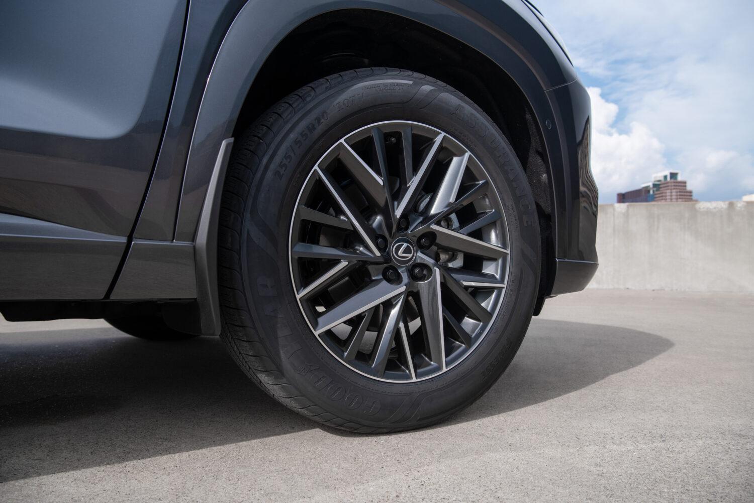 Wheels on the 2026 Lexus TX