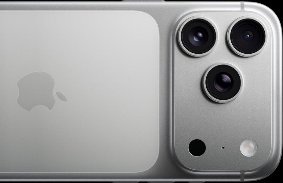 Rear camera setup on the device
