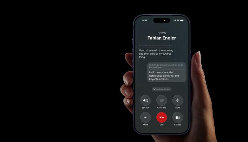 The new iOS 26 on the iPhone 17 Pro Max