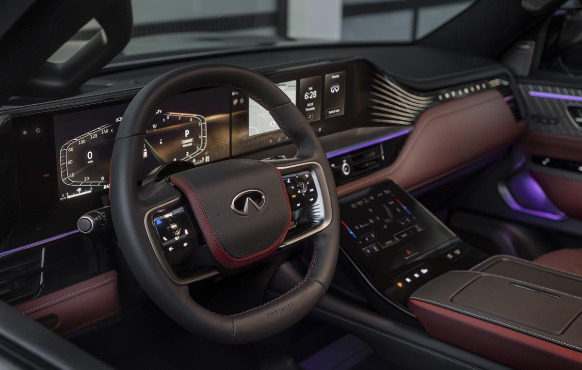 Infotainment and multimedia on the 2026 INFINITI QX80
