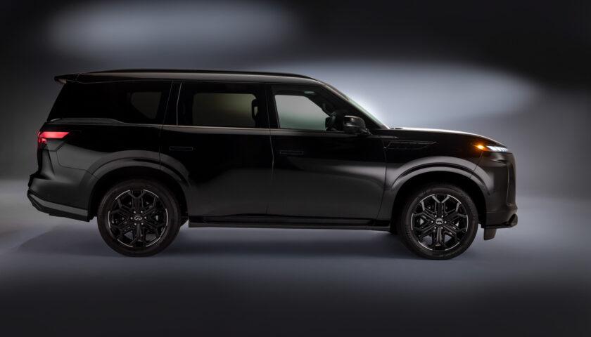 Exterior design of the 2026 QX80