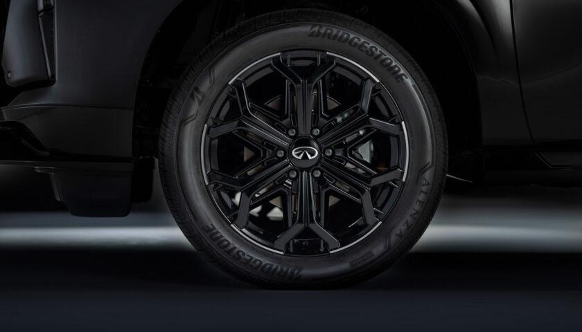 Wheels on the 2026 INFINITI QX80