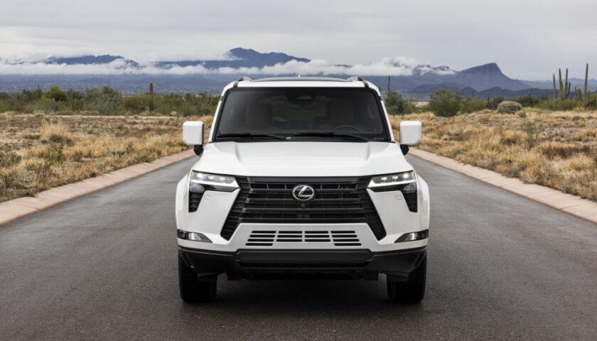 Exterior design of the 2026 Lexus GX