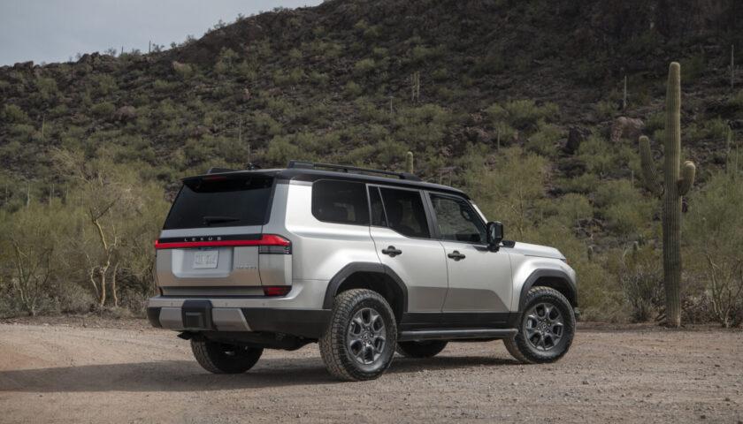 Exterior design of the 2026 Lexus GX