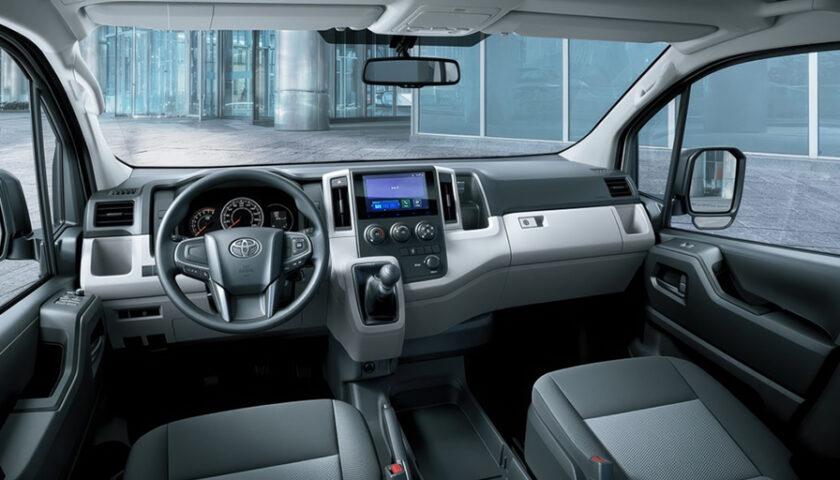 Interior design of the 2026 Toyota Hiace in Nigeria