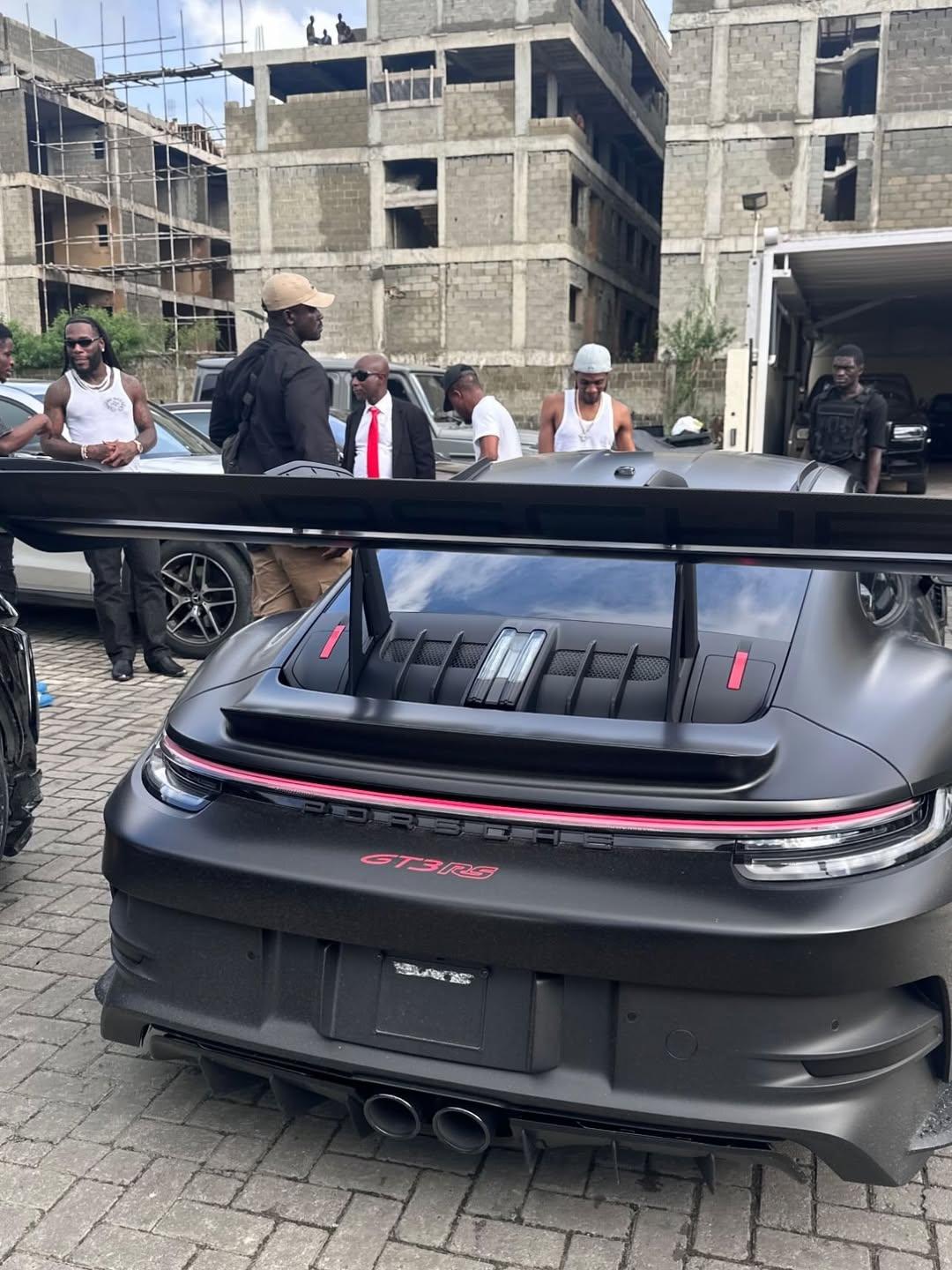 Burna Boy's 2025 Porsche 911 GT3RS