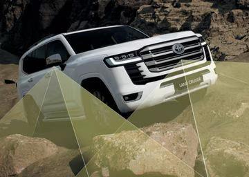 Safety and driver assistance systems on the 2026 LC300