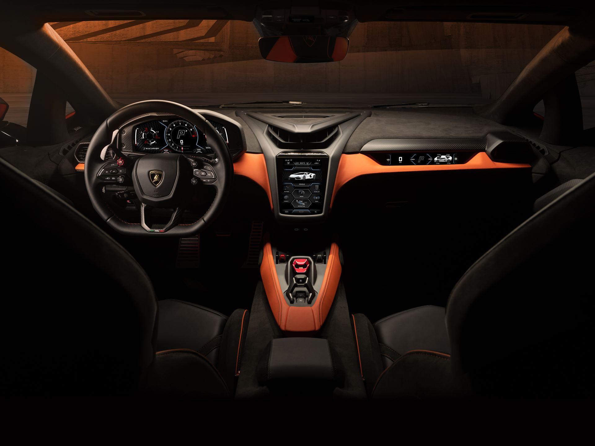 Infotainment and connectivity on the 2026 Revuelto
