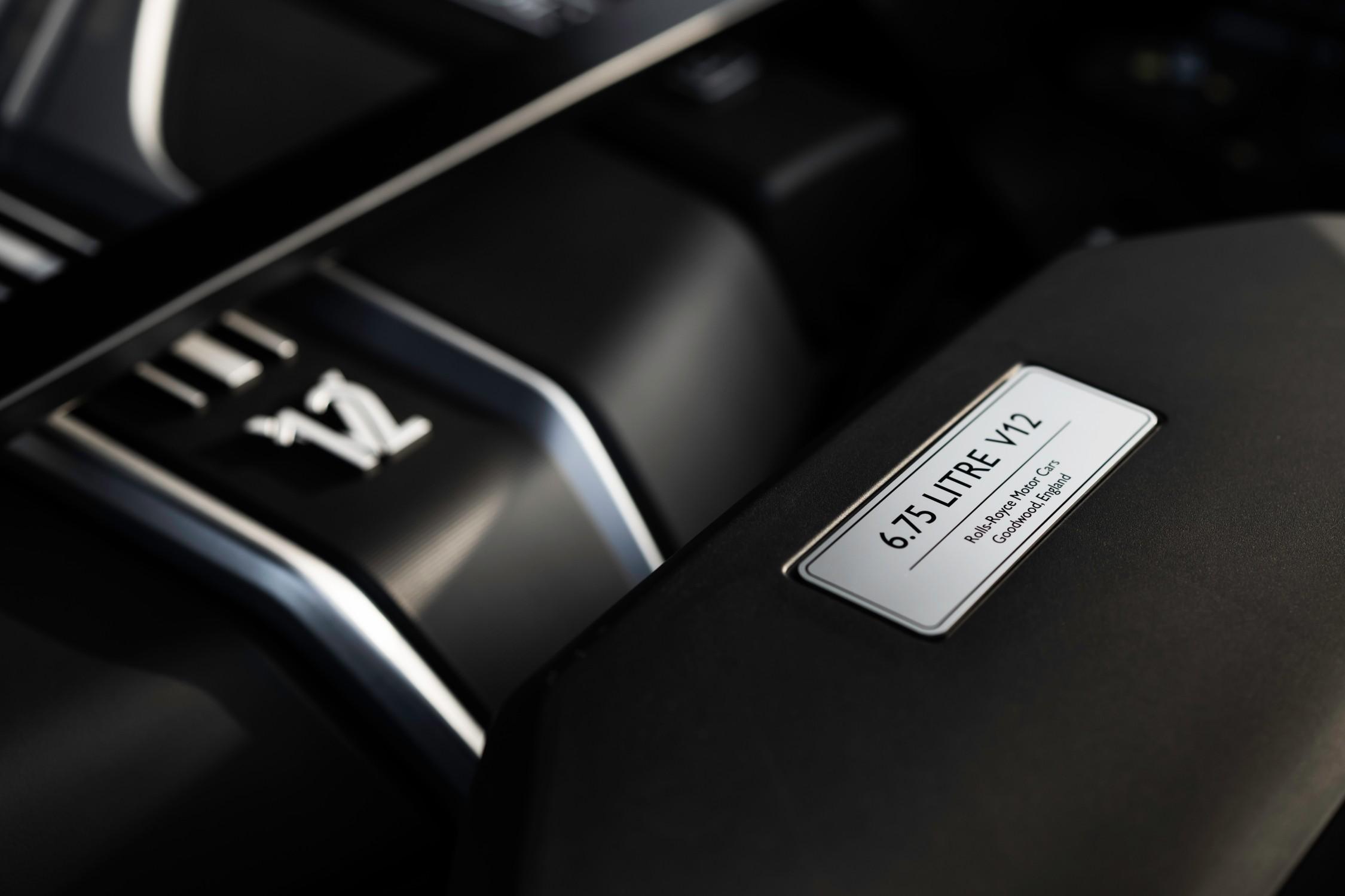 The powerful 6.75 engine on the new Cullinan