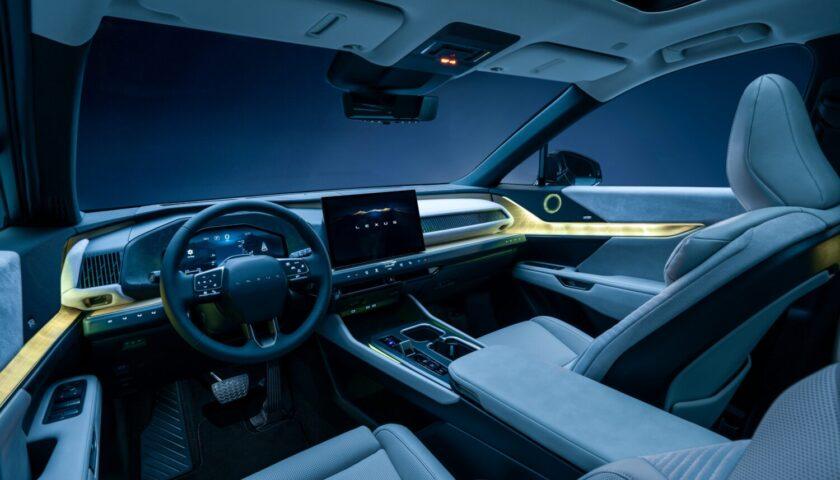 Interior design of the 2027 Lexus TZ