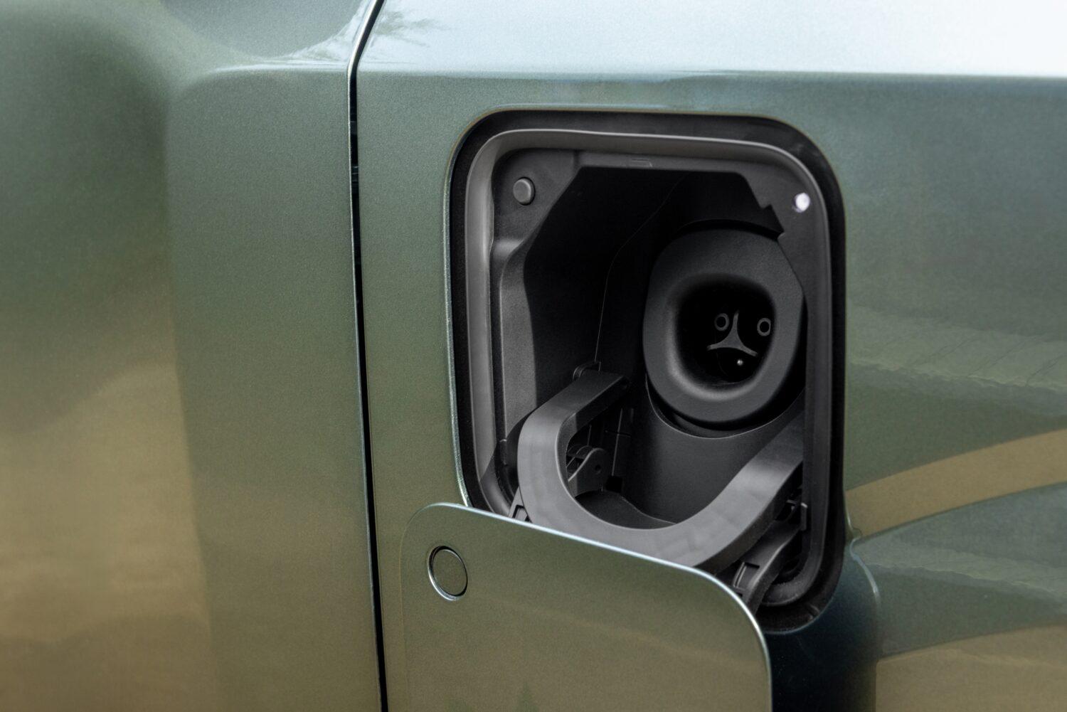 Charging port on the new 2027 Lexus TZ