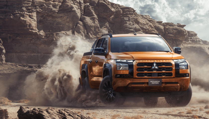 Exterior design of the new 2026 L200