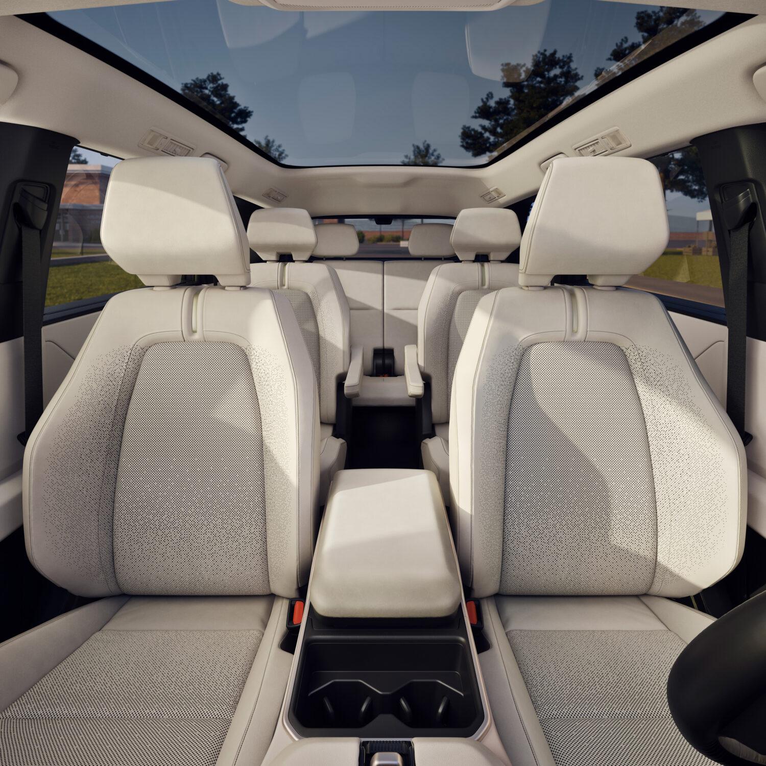 Seating arrangement of the 2027 Toyota Highlander