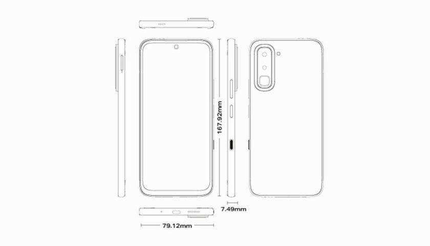 Dimensions of the Infinix Hot 70