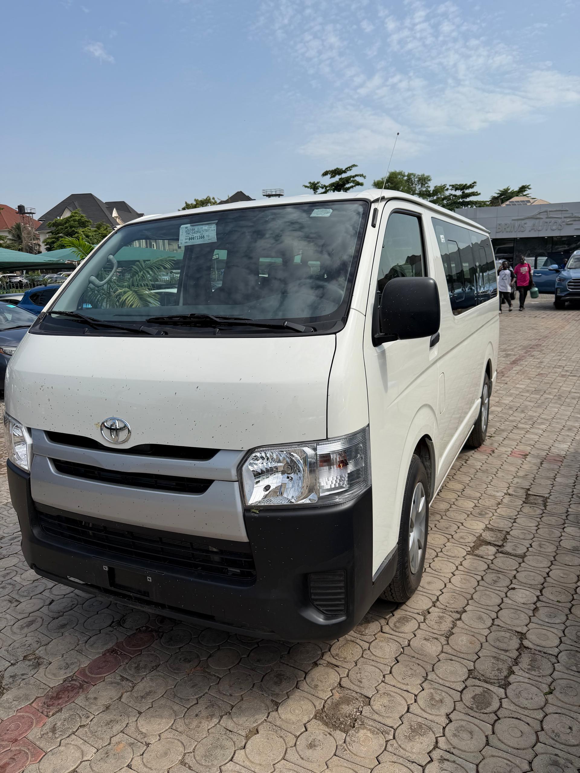 Price of a brand new 2026 Toyota HiAce Hummer 1 in Nigeria