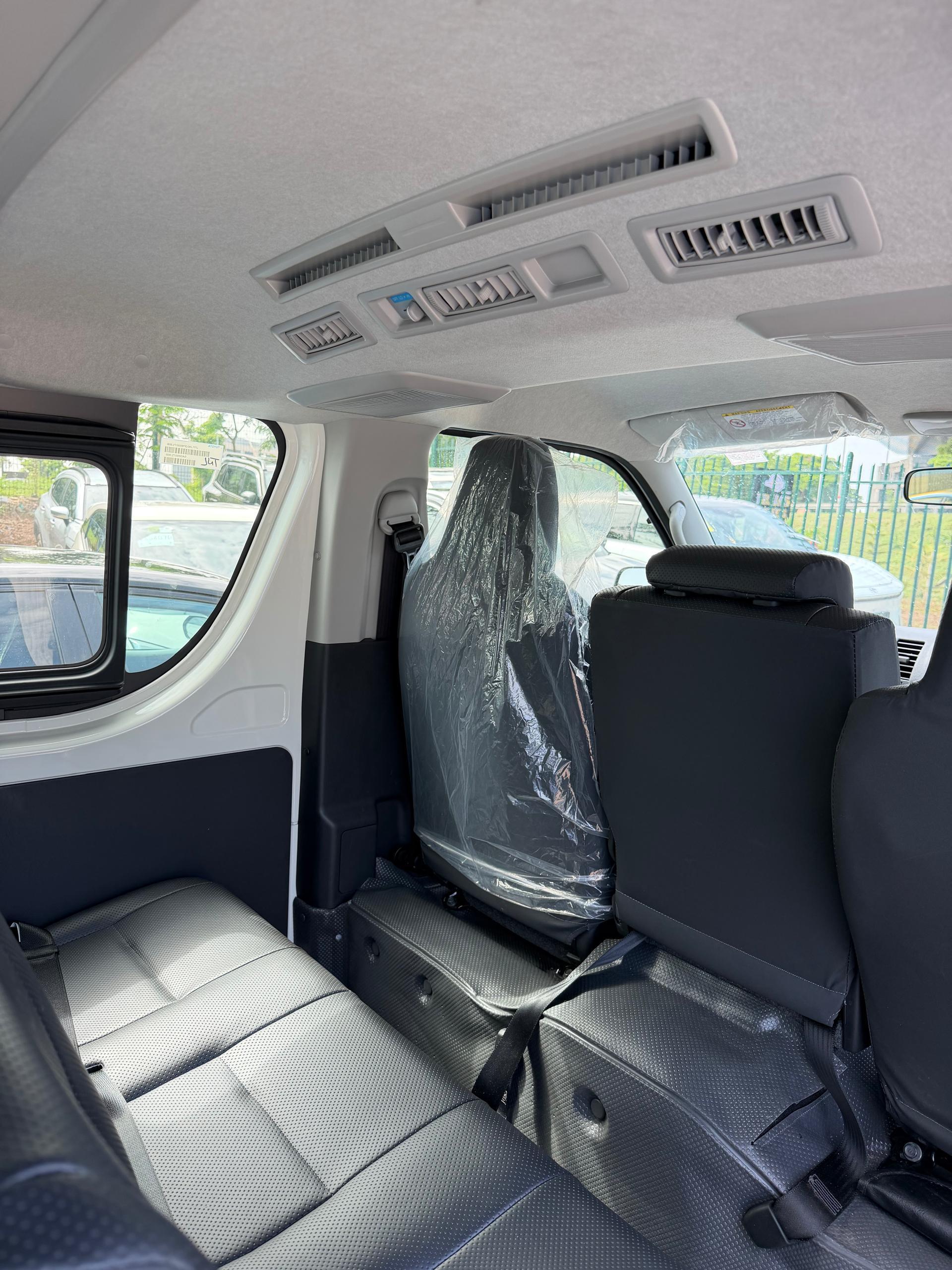 Interior design of the Toyota HiAce Hummer 1