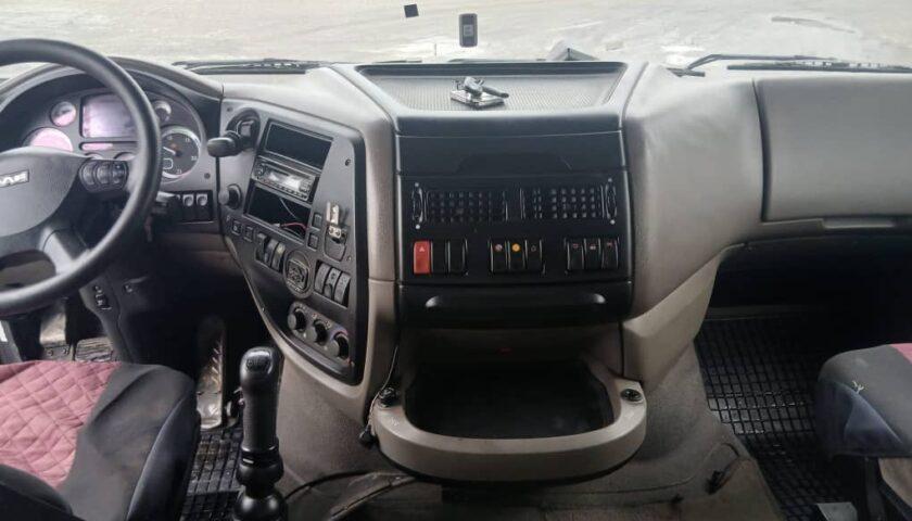 Interior design of DAF XF in Nigeria