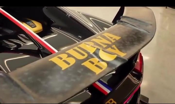 Burna Boy’s 1 of 1 custom Bugatti Chiron with a widebody kit