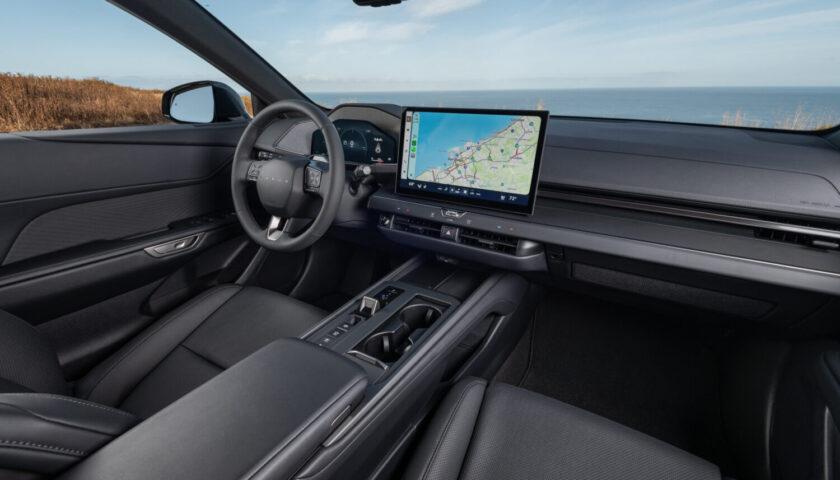 The large touchscreen display on the 2027 Lexus ES
