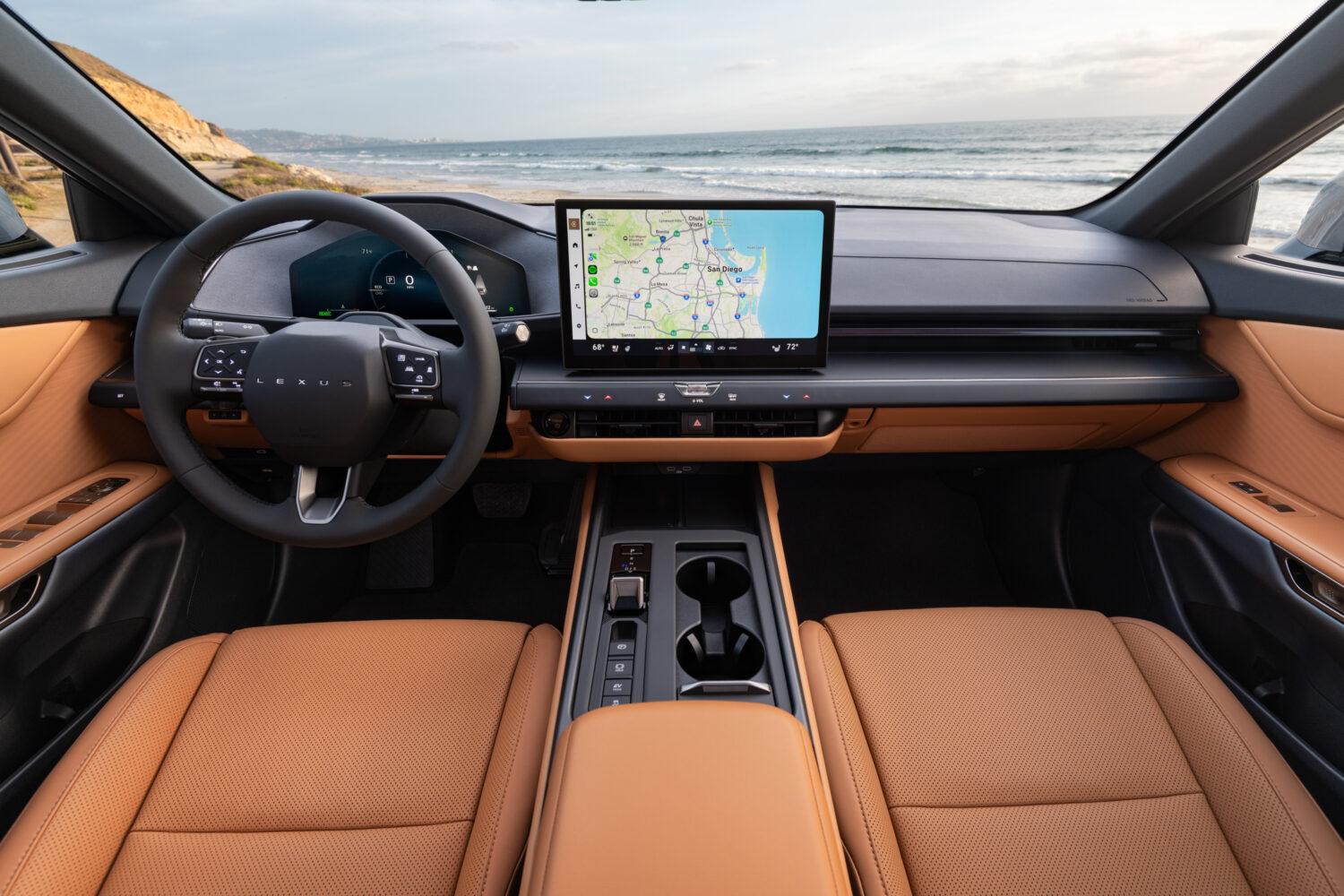 Interior design of the 2027 Lexus ES