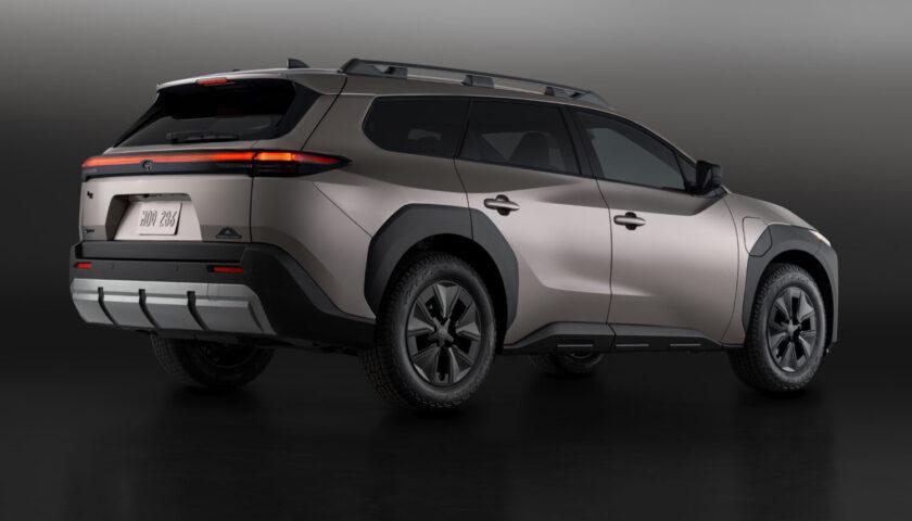 Rear view of the 2027 Toyota bZ 