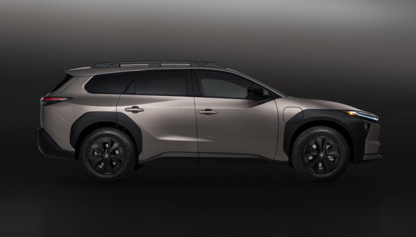 Side view of the 2027 Toyota bZ 