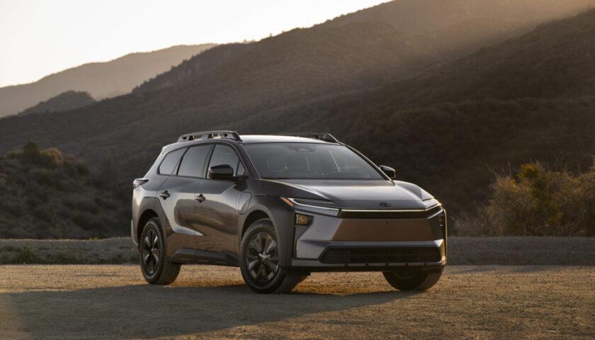 Exterior design of the 2027 Toyota bZ 