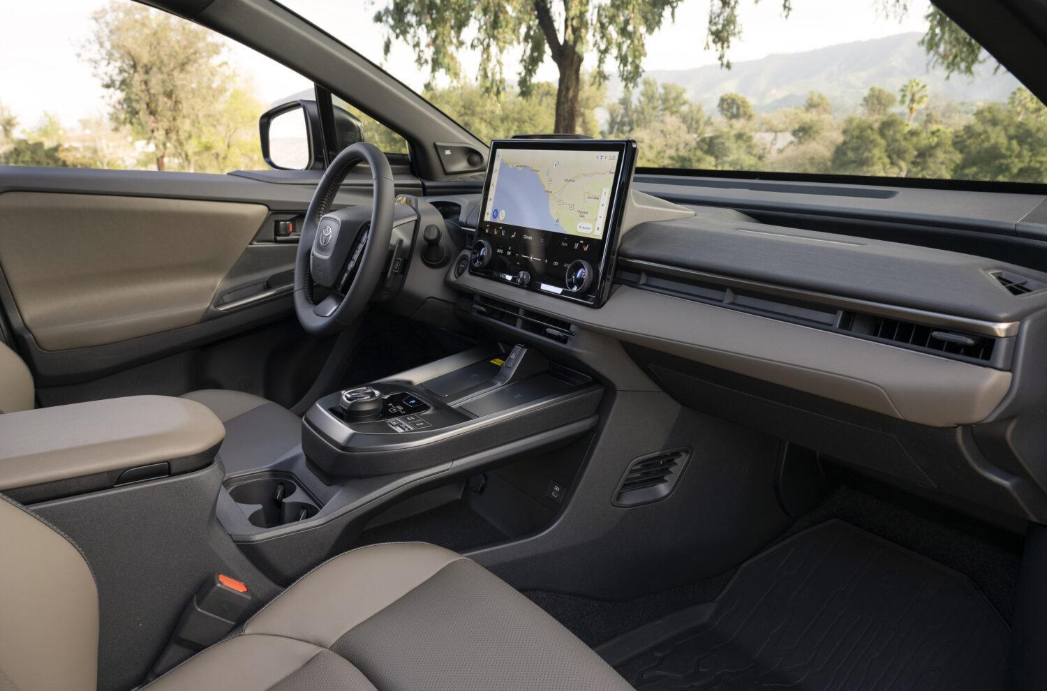 Toyota Audio Multimedia System and Connected Technology on the 2027 Toyota bZ