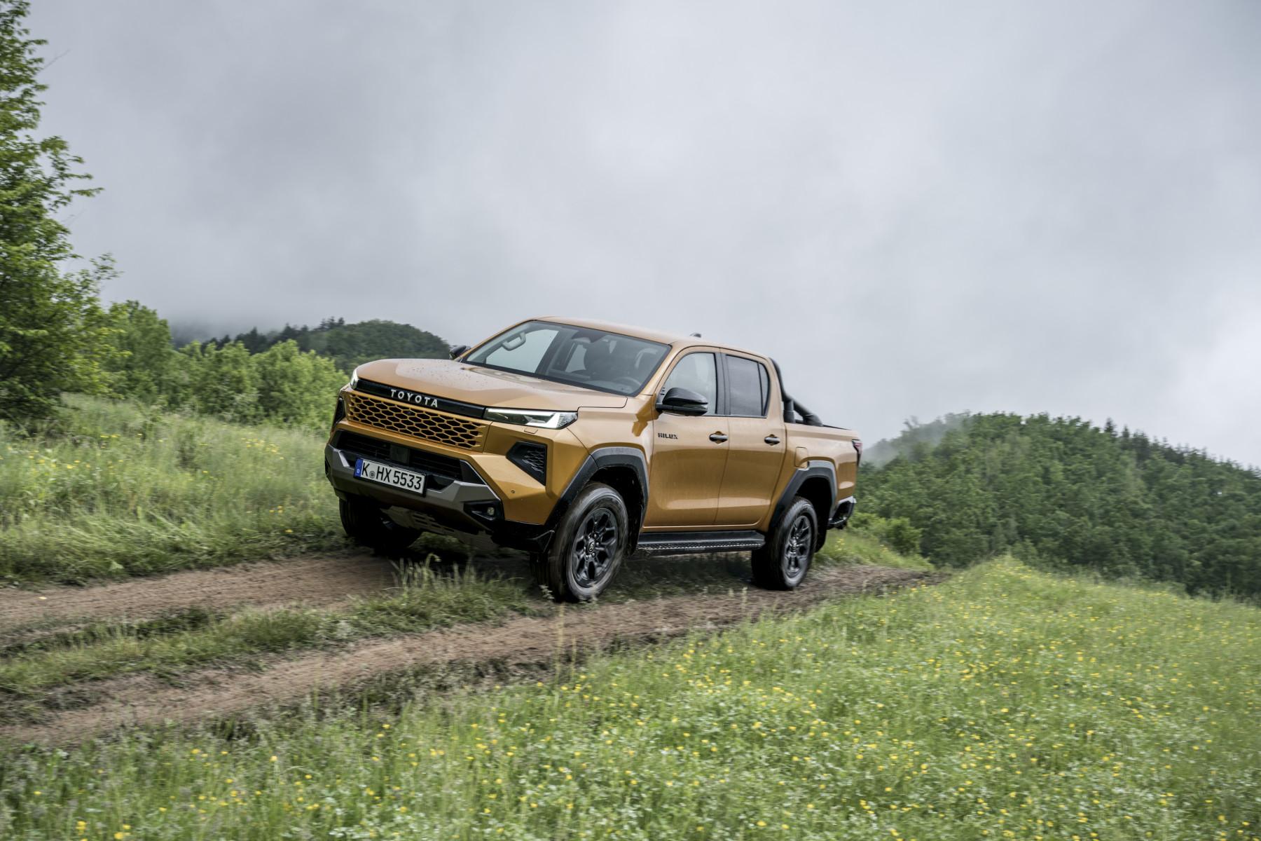 Off-Road performance for the 2027 Hilux