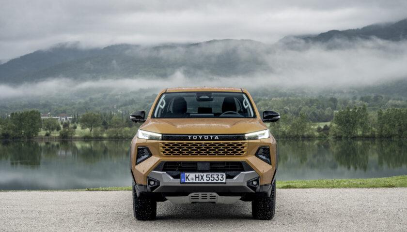 Front view of the 2027 Toyota Hilux