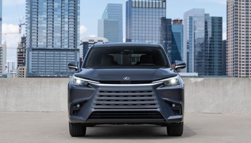 Exterior design of the 2027 Lexus TX