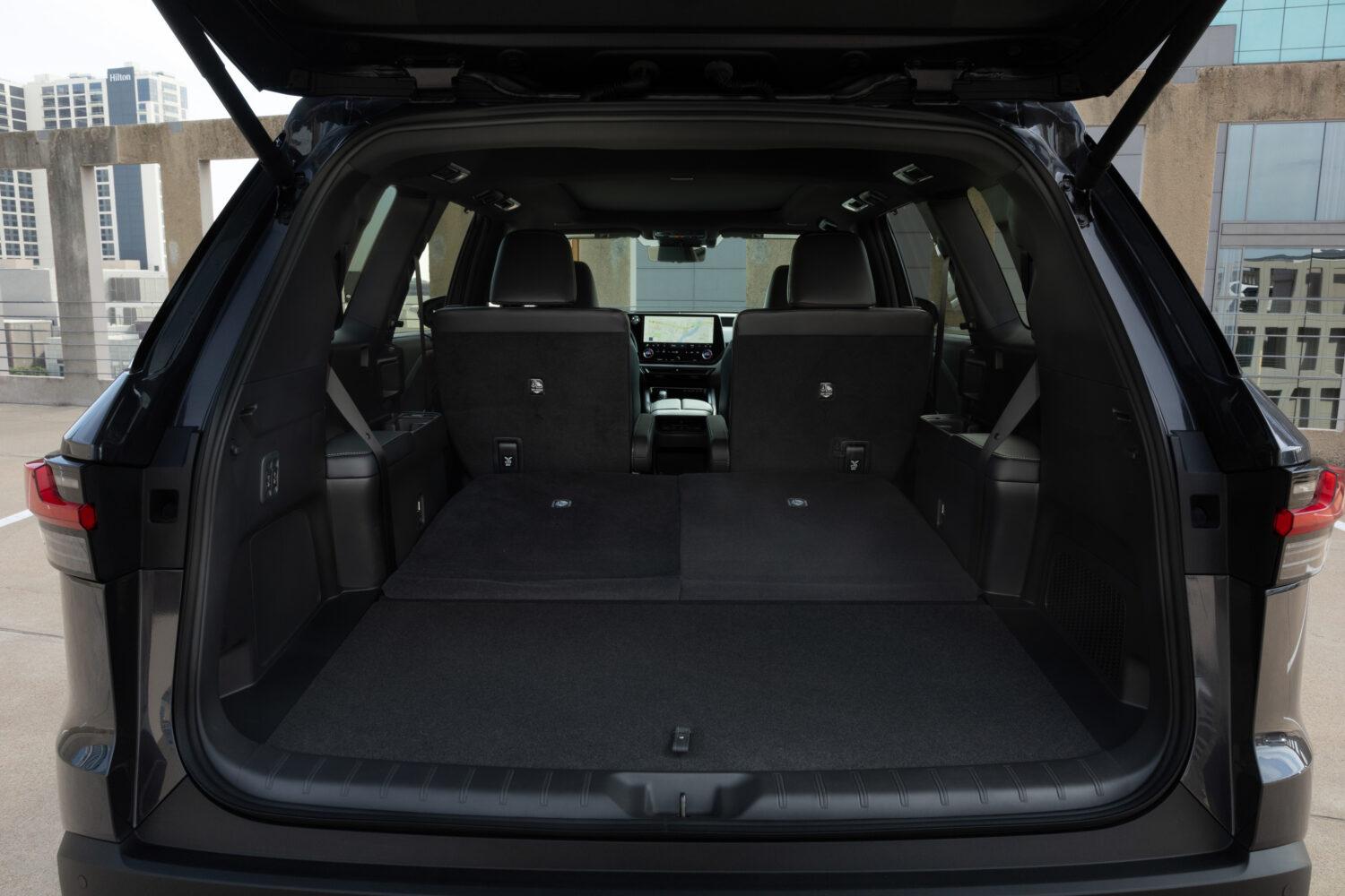 Interior design of the 2027 Lexus TX